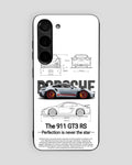 Sports Car Mobile Cover (Porsche The 911 GT3 RS) | All Android Devices Available