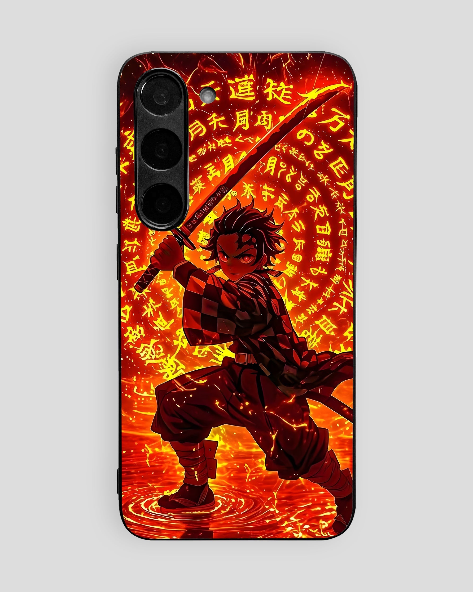 Demon Slayer Mobile Cover (Sun Breathing) | All Android Devices Available