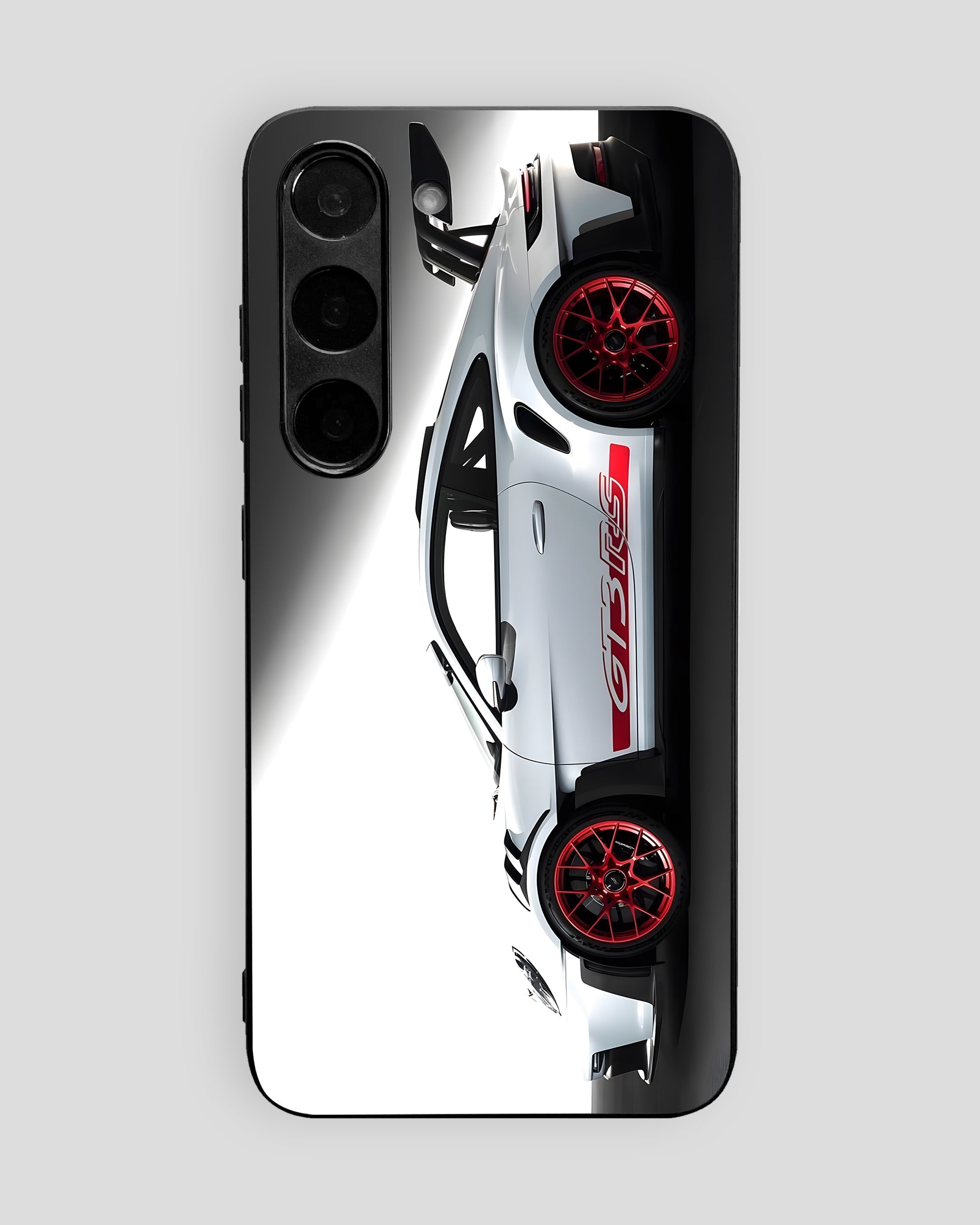 Sports Car Mobile Cover (White GT3 RS) | All Android Devices Available