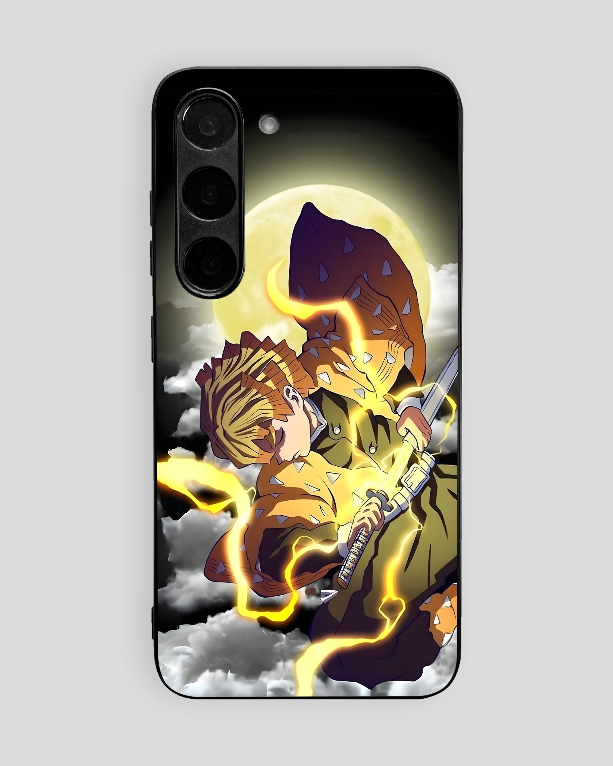 Demon Slayer Mobile Cover (Zenitsu) | All Android Devices Available