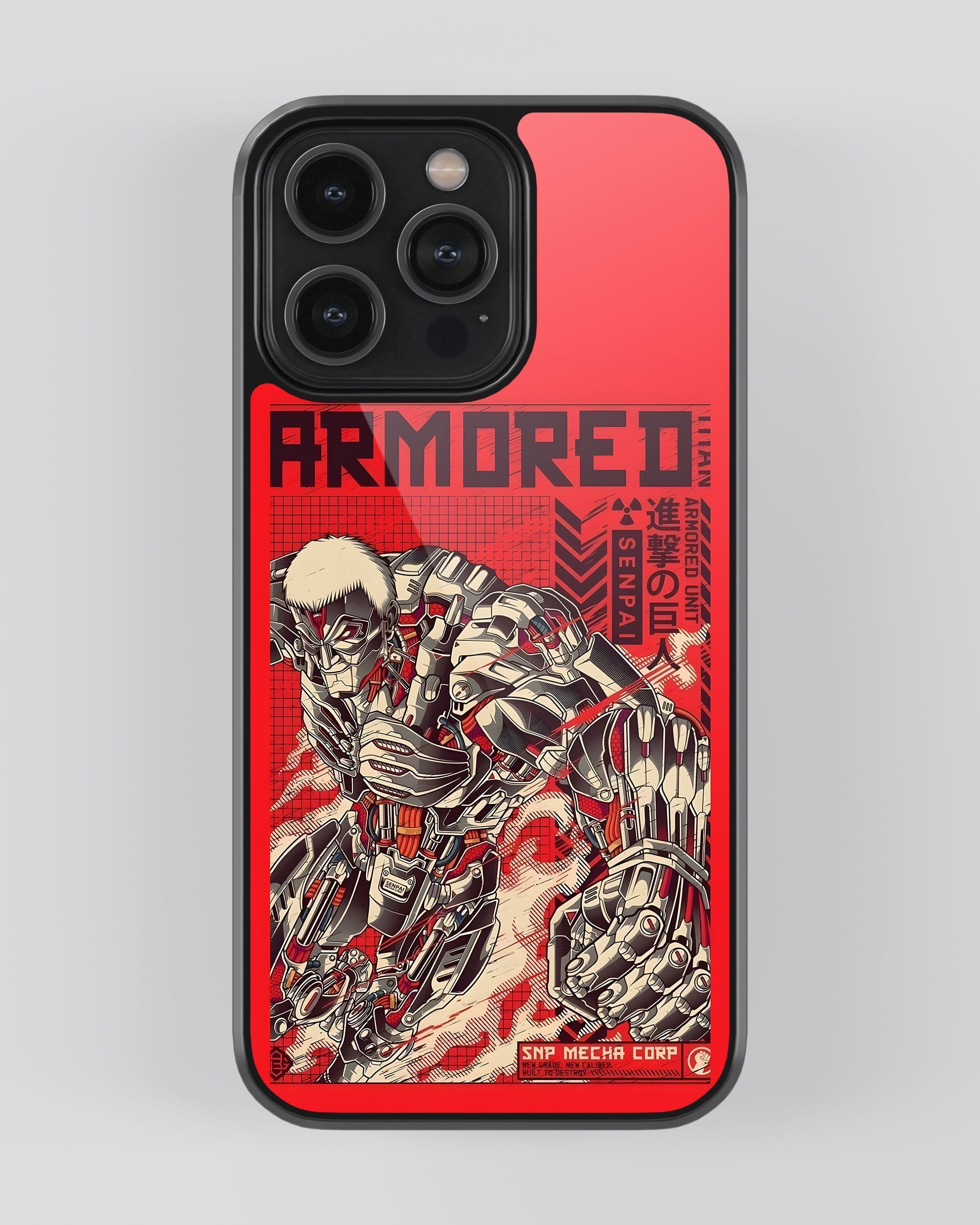 Attack On Titan Mobile Cover (Armoured Titan)