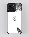 Berserk Mobile Cover (Berserk Symbol White)