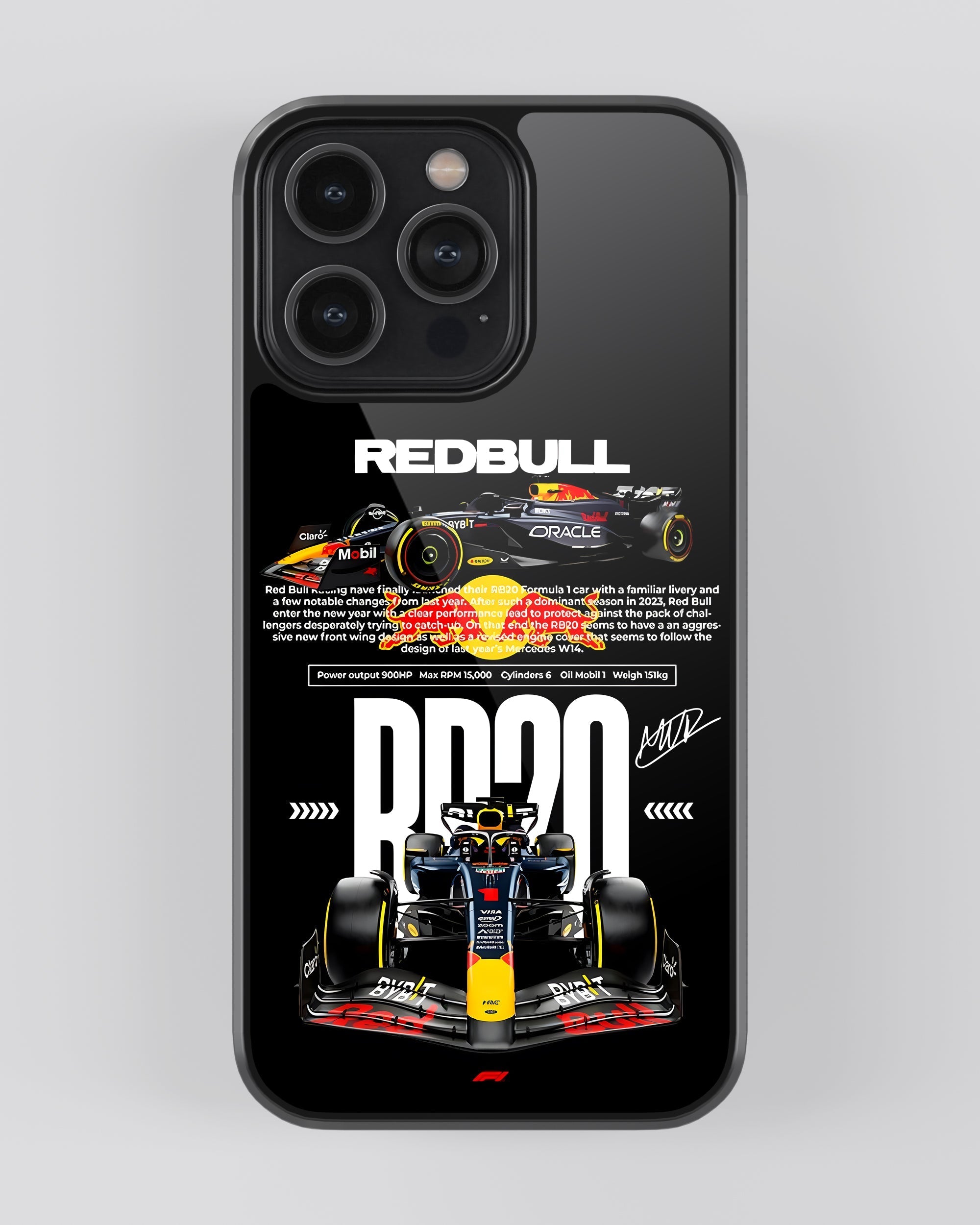 Sports Car Mobile Cover (F1 Red Bull)