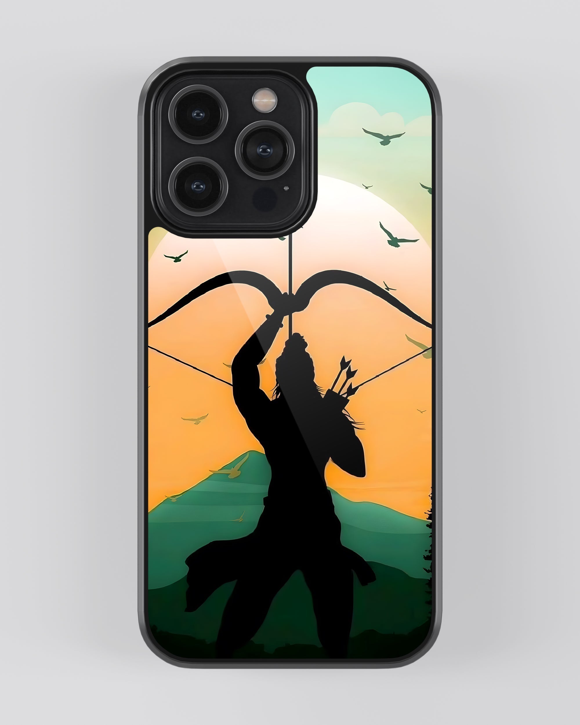 Hindu Gods Mobile Cover (Jai Shree Ram)