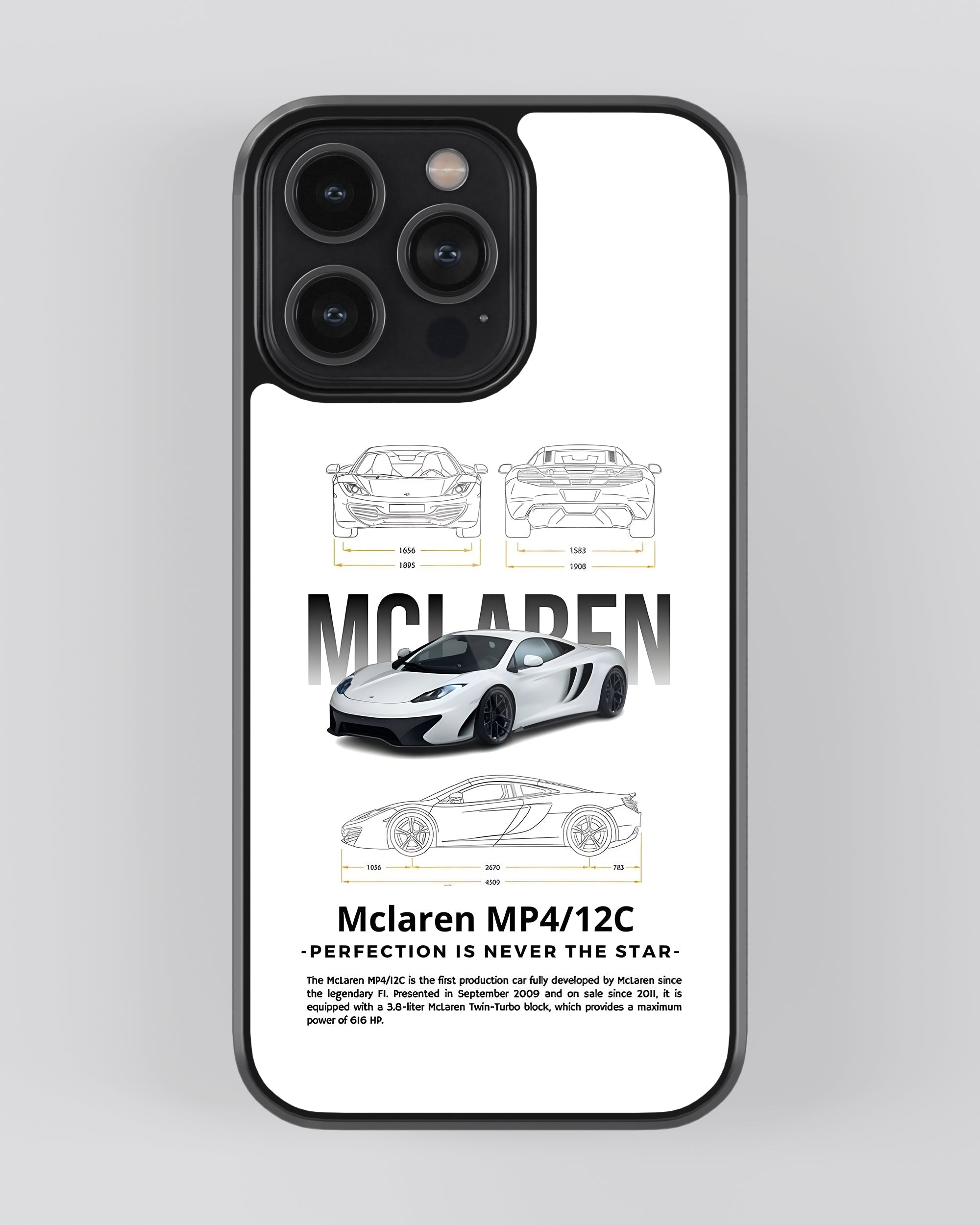Sports Car Mobile Cover (Mclaren MP4)