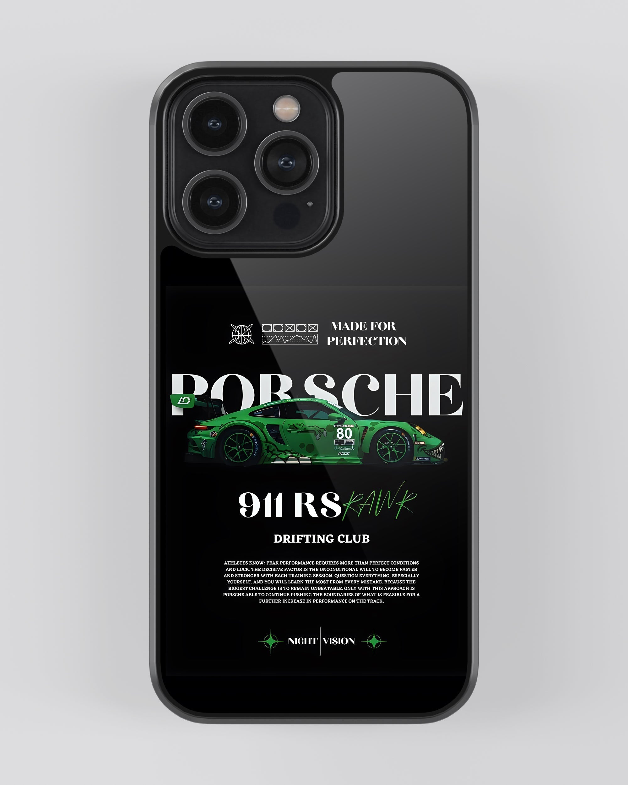 Sports Car Mobile Cover (Porsche Drifiting Club)