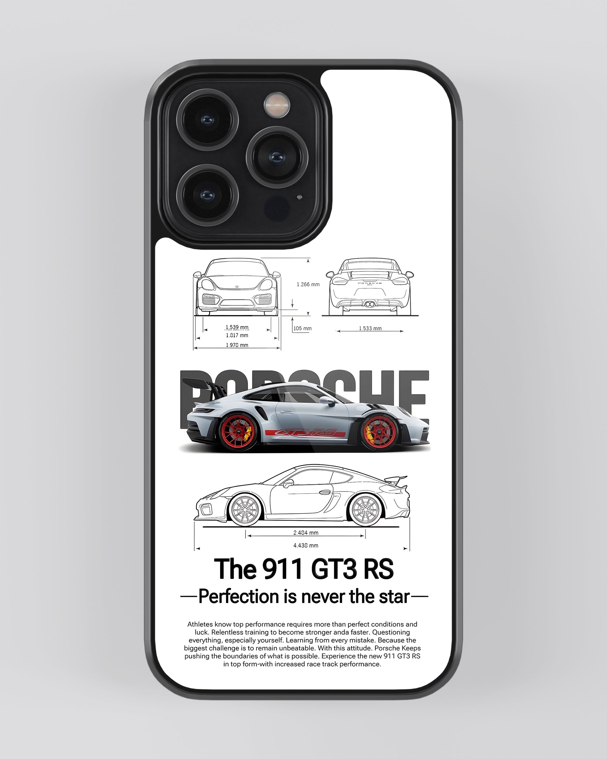 Sports Car Mobile Cover (Porsche The 911 GT3 RS)