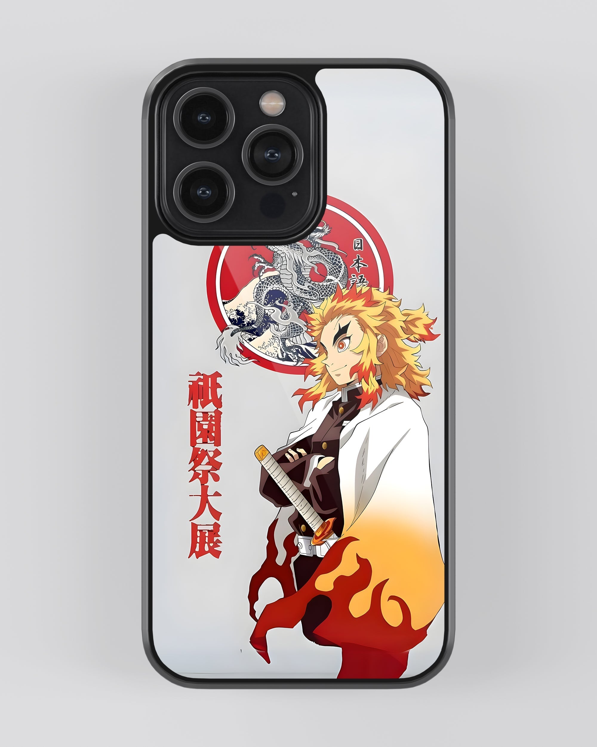 Demon Slayer Mobile Cover (Rengoku)