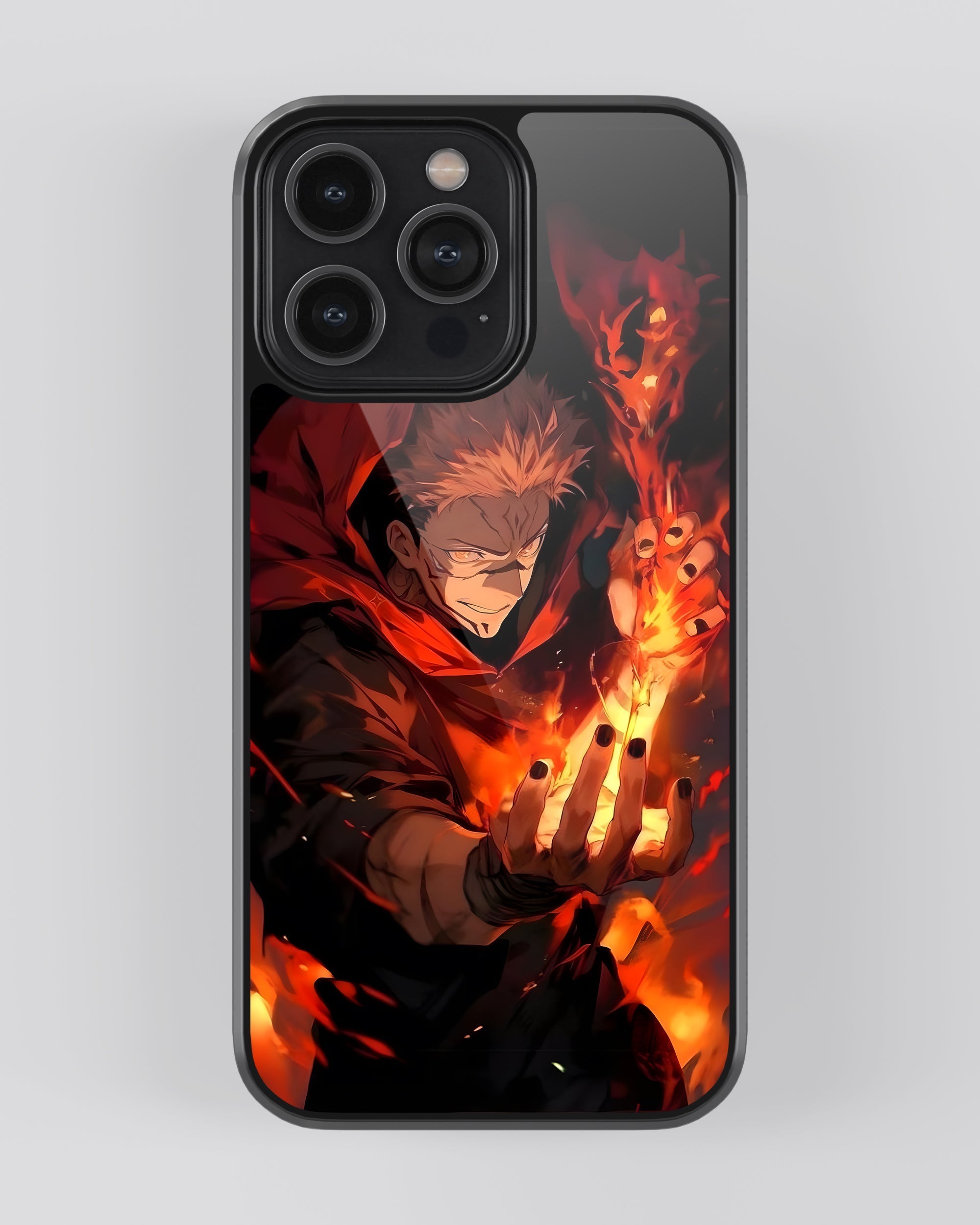 Jujutsu Kaisen Mobile Cover (Sukuna Fire)