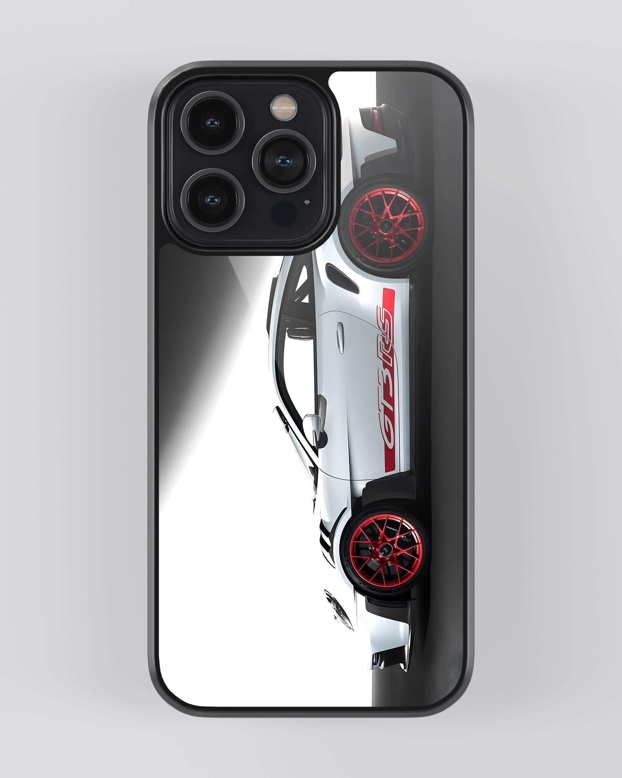 Sports Car Mobile Cover (White GT3 RS)