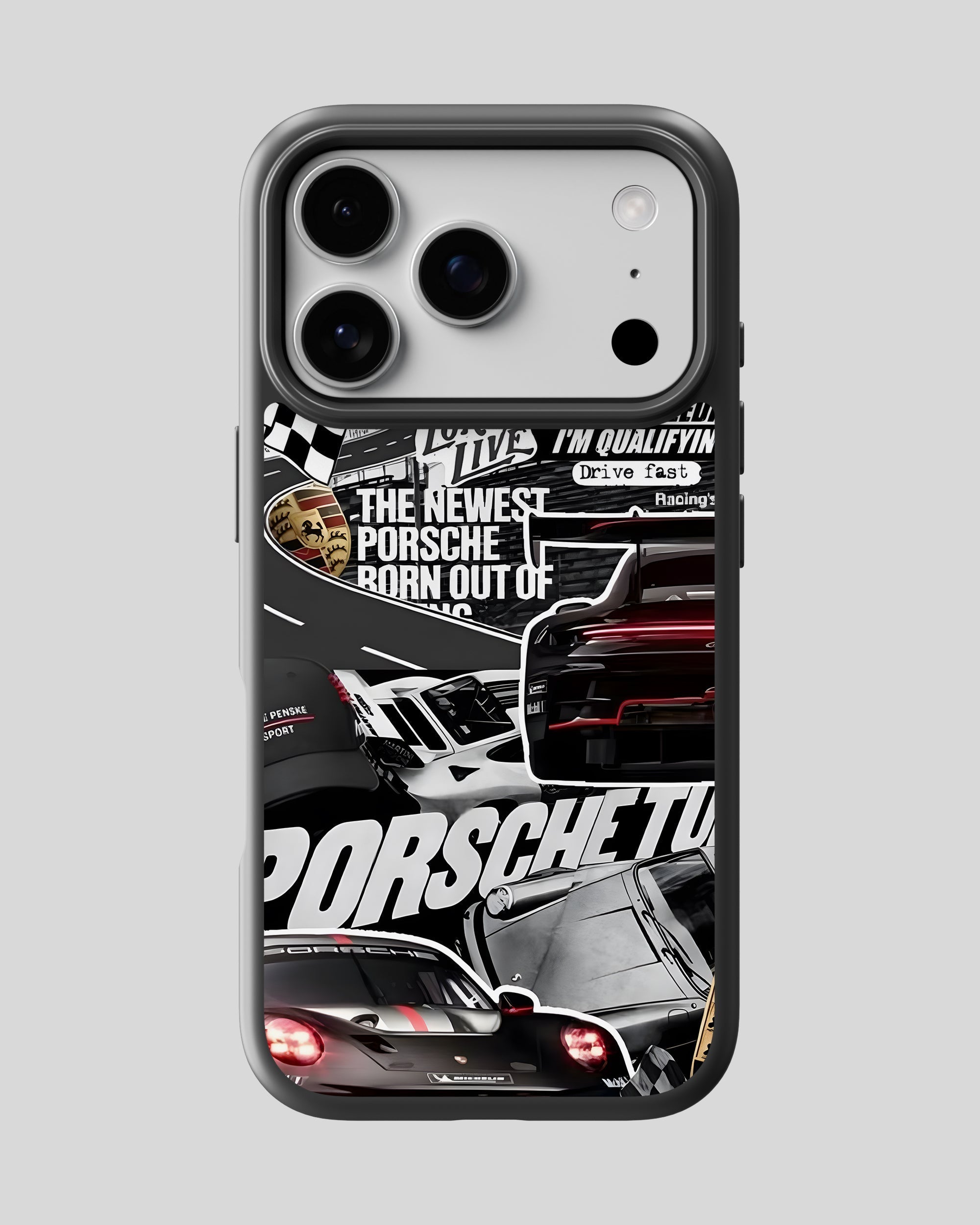 Sports Car Mobile Cover (Porsche Originals) | iPhone 17 Pro Case