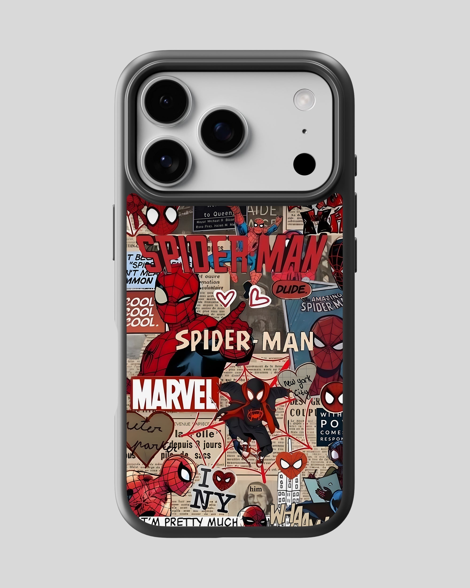 Marvel Mobile Cover (Spiderman) | iPhone 17 Pro Case