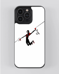 Minimal Swing Spider-Man iPhone Case – Clean Web Action Design